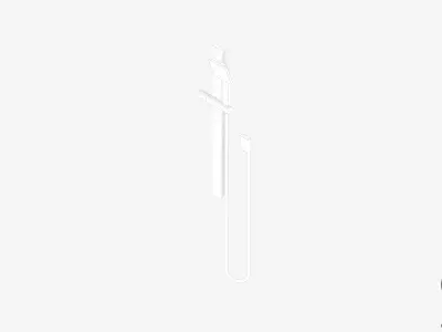 Shower - Rail - Luxury - XY Orli Low-poly 3D model