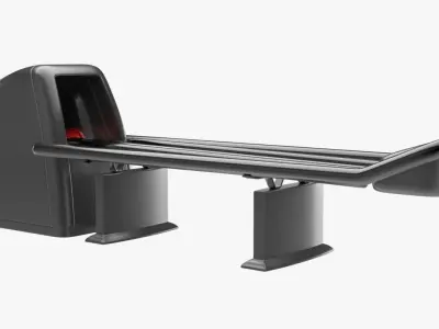 Bowling Return 3D model