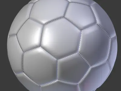 football 3d model soccer ball 3D model