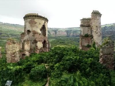 3D model - Chervonogorodsky castle - Ukraine - usdz gltf fbx 3D model