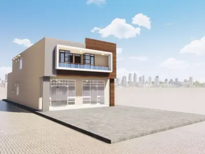 Store Housing 10x30 KPI 3D model