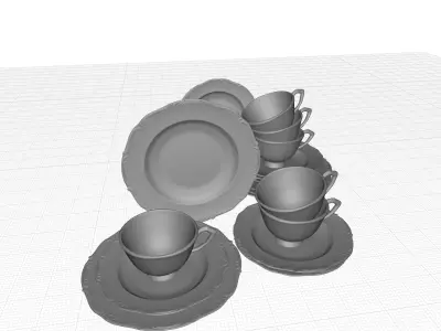 Meyersdale Dinnerware Set  3D model