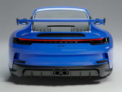 Porsche 911 GT3 992 2022 3D model