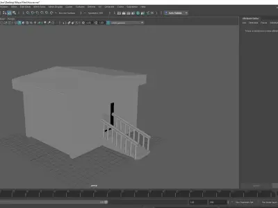 House building 3D model