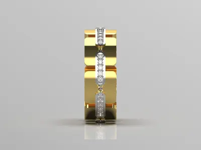 Luxury man Rolex design diamond ring model ror0034 Texture