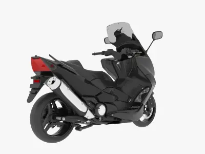Yamaha Tmax 500 3D model
