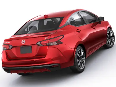 Nissan Versa 2020 3D model