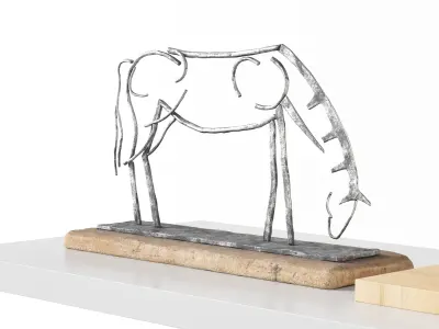 Decorative set 09 3D model buy