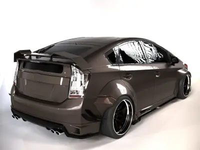 Toyota Prius Pandem 3D model