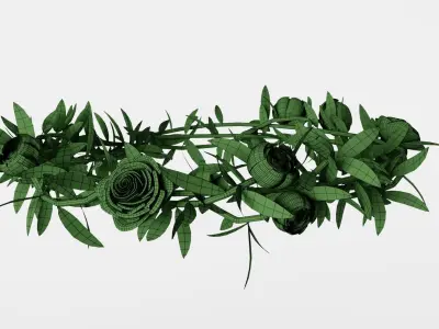 Flower Crown 3D model