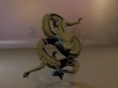 Hound Dragon 3D model