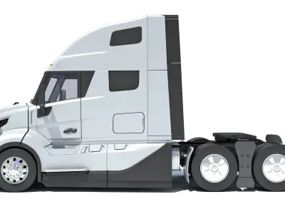 2024 Semi Truck 3D model