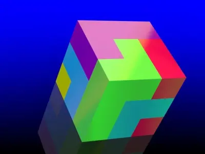 Custom Puzzle Cube Blocks Free 3D print model