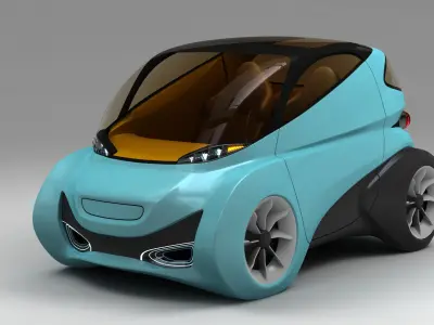 Kancil EV-3 3D model