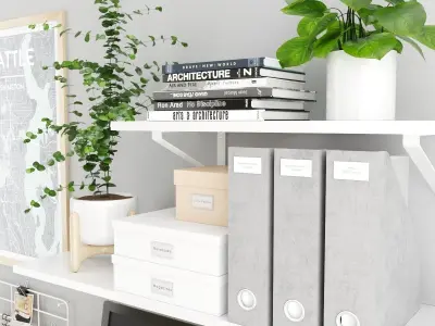 IKEA Workplace-02 3D model