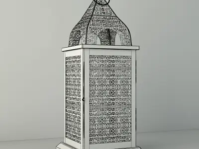 Penta Lantern by ZARA HOME 3D model