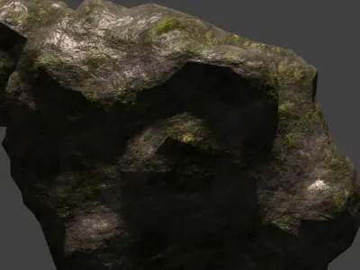 HD Rocks with Textures Free 3D model