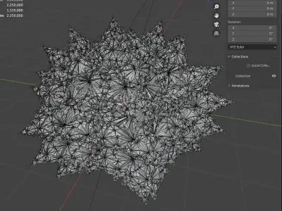 religion kaleidoscope decorative accessories 3D model