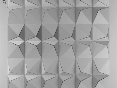3d panel 16 3D model