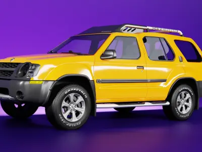 2002-2004 Nissan Xterra  3D model