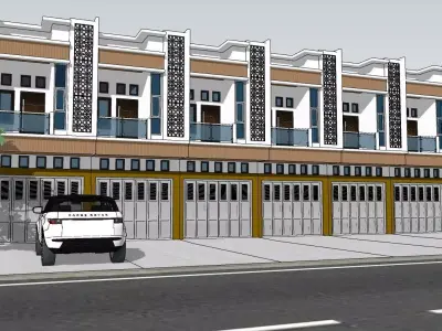 RUKO MODREN 3D model