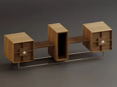 Sideboard and Console - 43 3D model