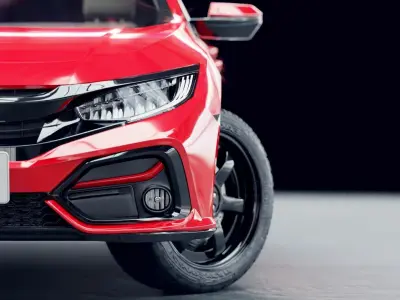 Honda Civic Hatchback 2018 3D model