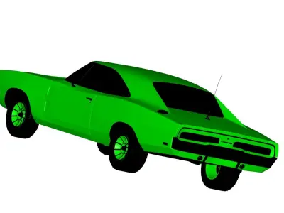 Dodge Charger 1970 3D model
