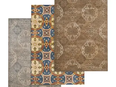 Rug Set 2157 3D model