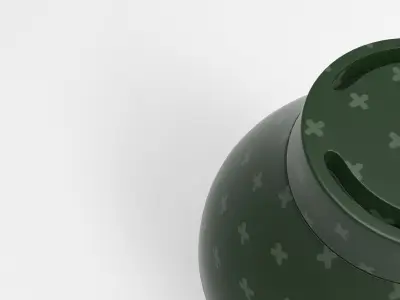 Kolla Table Lamp Low-poly 3D model