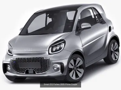 Smart Fortwo and Forfour 3D Model Pack