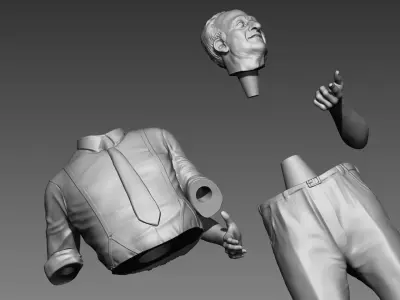 Enzo Ferrari Manager Car 3D print model