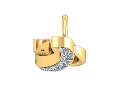 Solitaire Women Pendant 3dm STL OBJ FBX Renders Details 3D print model 48