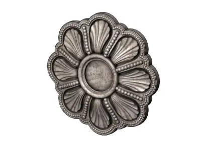 Rosette plaster molding N02 3D print model