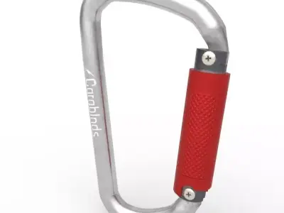Carabiner PBR 3D model