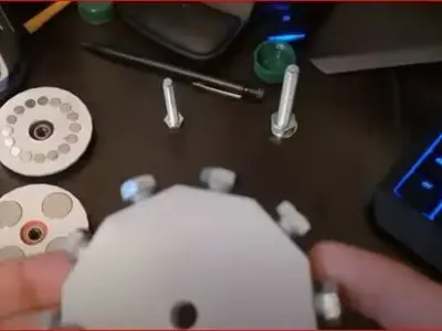 Modular Variable Magnetic Coupling - Concept 3D print model