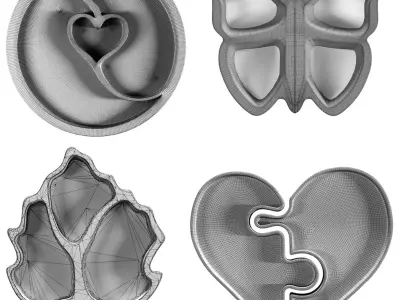 Decorative Stoneware 00 3D model