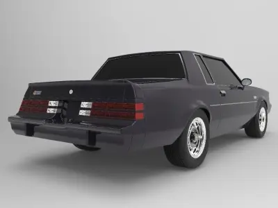 Buick Grand National 1987 3D model