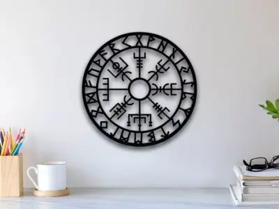 Viking Wall Art 3D print model