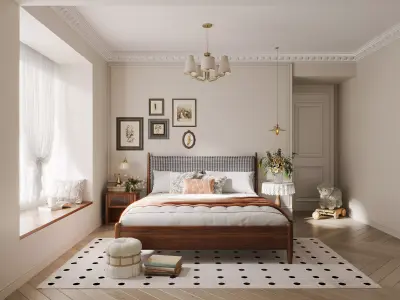  Bedroom interior 83 3D model