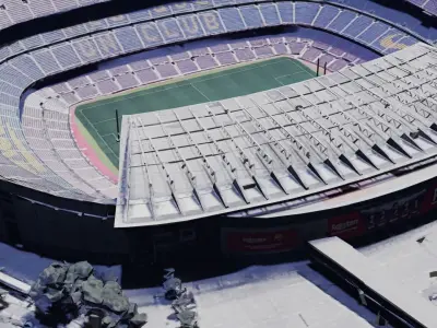 Camp Nou 3D model
