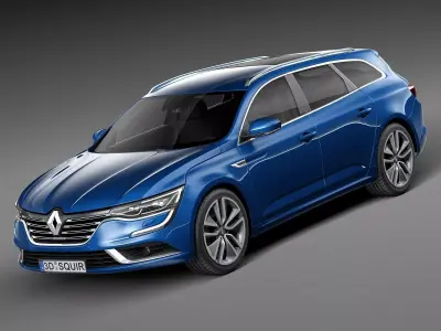 Renault Talisman Estate 2016 3D model
