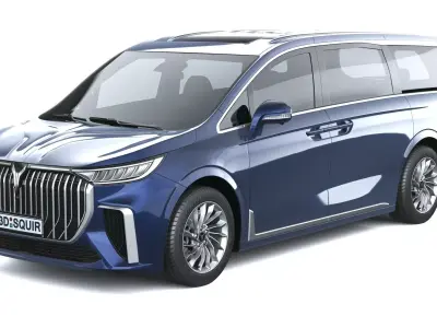 Voyah Dream 2022 3D model