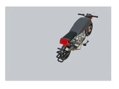 Stylish Bike  3D model
