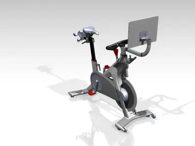 Exercise Bike Concept 3D model