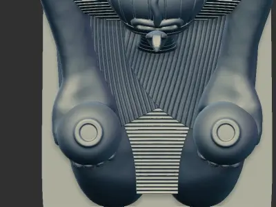 Kneeling Statue of Pharaoh Thutmose III 3d printable model 3D print model