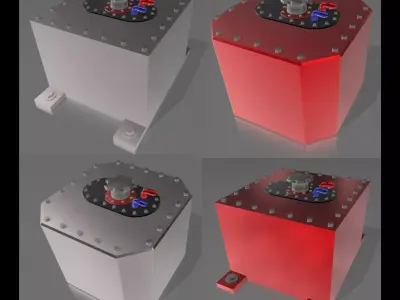 2 fuel cell for racing scale autos 3D print model