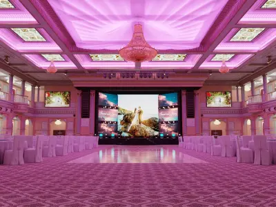 Grand Ballroom Almaty 3D model