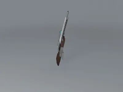 RG 6s Rifle Guitar Free 3D model
