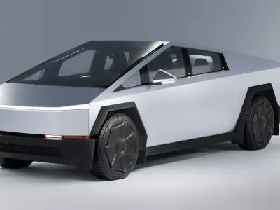 Tesla Cybertruck 2025 3D model